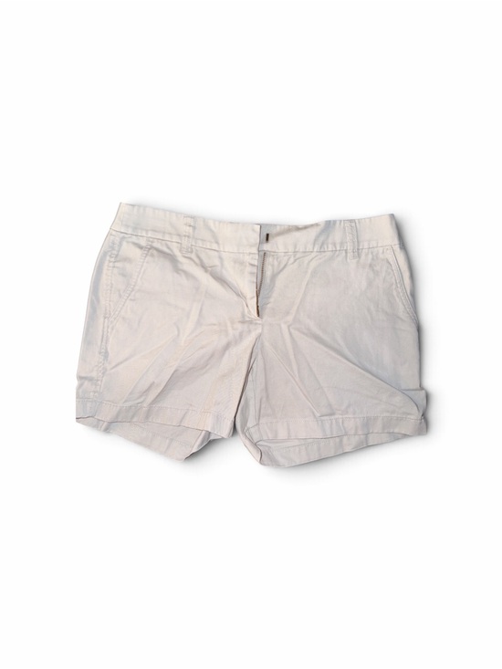 J. Crew Pants - J. Crew Women's Cream Cotton Roll-Cuff Shorts